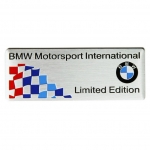 BMW - M STYLINGS 3D ALUMINUM LIMITED EDITION CAR LOGO STICKERS