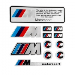 BMW - 1SET M 1 3 5 6 SERIES CAR STICKER PVC DECALSX3 X5 X6 