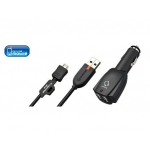 CAPDASE - DUAL USB CAR CHARGER CABLE FOR HTC BLACKBERRY