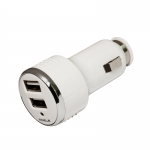 CARMATE - MINI CAR CHARGER WHITE