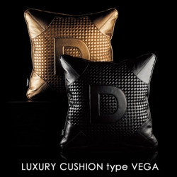 DAD GARSON - LUXURY CUSHION LEATHER TYPE VEGA (BLACK)