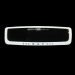 DAD GARSON - LUXURY WIDE REAR MIRROR WHITE (270MM)