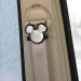 NAPOLEX MICKEY - SEAT BELT STOPPER BLACK SILVER