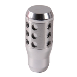 MOMO - CAR MANUAL TRANSMISSION GEAR KNOB SILVER