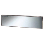 NAPOLEX - BROADWAY 270MM WIDE CONVEX METAL BLACK CORTING MIRROR