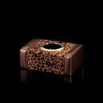 ONGO - CAR FUR LEOPARD SERIES SMALL TISSUE BOX