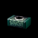 ONGO - CAR GREEN CROCODILE PATTERN SERIES SMALL TISSUE BOX