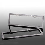 ONGO - CAR LICENSE PLATE FRAME GUNS WHITE