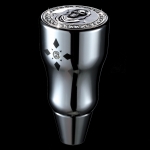 ONGO - CAR SKULL CONICAL GEAR HEAD SILVER WHITE