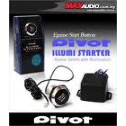 PIVOT - ILLUMI ENGINE STARTER SWITCH (BLUE)