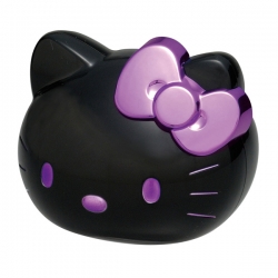 SEIWA - HELLO KITTY BLACK COLOR TYPE CAR PERFUME LEMON FLAVOR