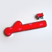 SEIWA - HELLO KITTY CAR DECORATION STICK BOWKNOT