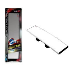 TYPE-R - WIDE CONVEX REAR ROOM MIRROR SILVER (300MM)