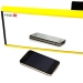 TYPE-R - WIDE CONVEX REAR ROOM MIRROR YELLOW (300MM)