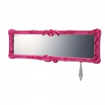 CARMATE - LARGE SIZE FLAT REAR VIEW MIIRROR (PINK)